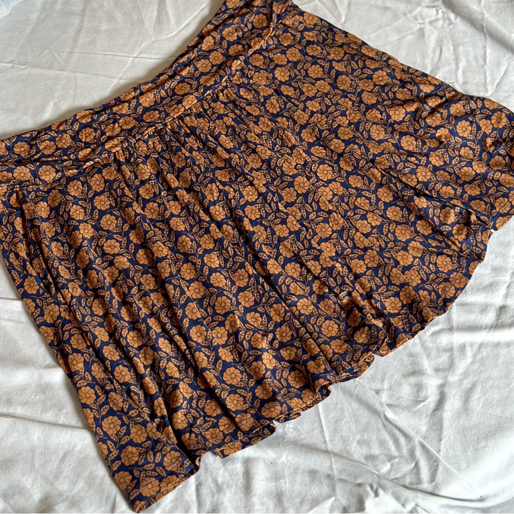 NWOT Boden Ruched Waist Jersey Skirt